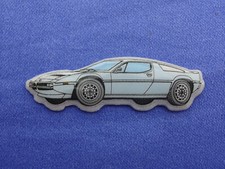 Maserati Merak SS, Auto dei Traumi n.17, Adesivo da Pubblicità Majala