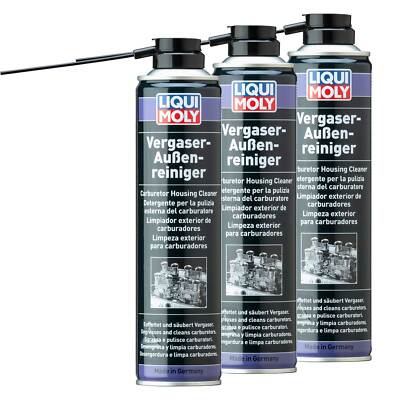 Vergaser Außenreiniger LIQUI MOLY 3 X 400 ml Spray Reinigung Universalreiniger