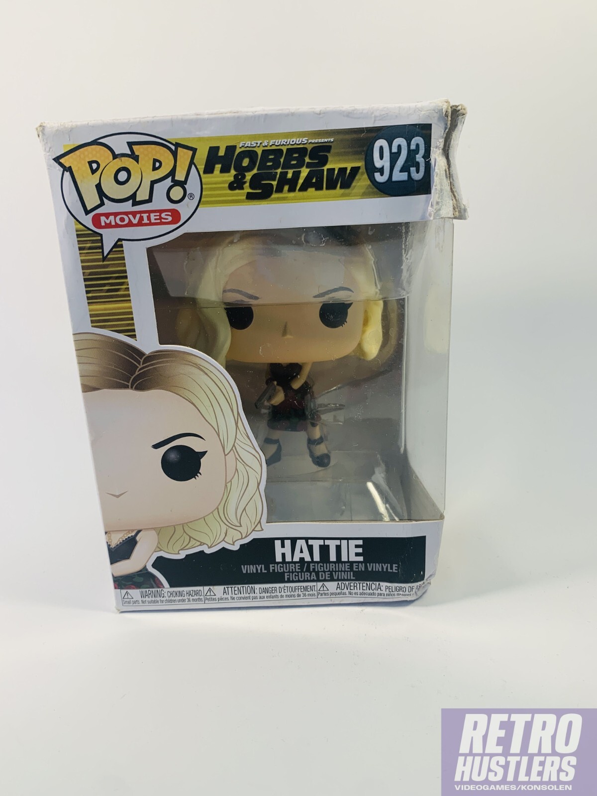 Funko Pop 923 Hobbs & Shaw Vinylfigur Sammelfigur In Box Ca 9cm -