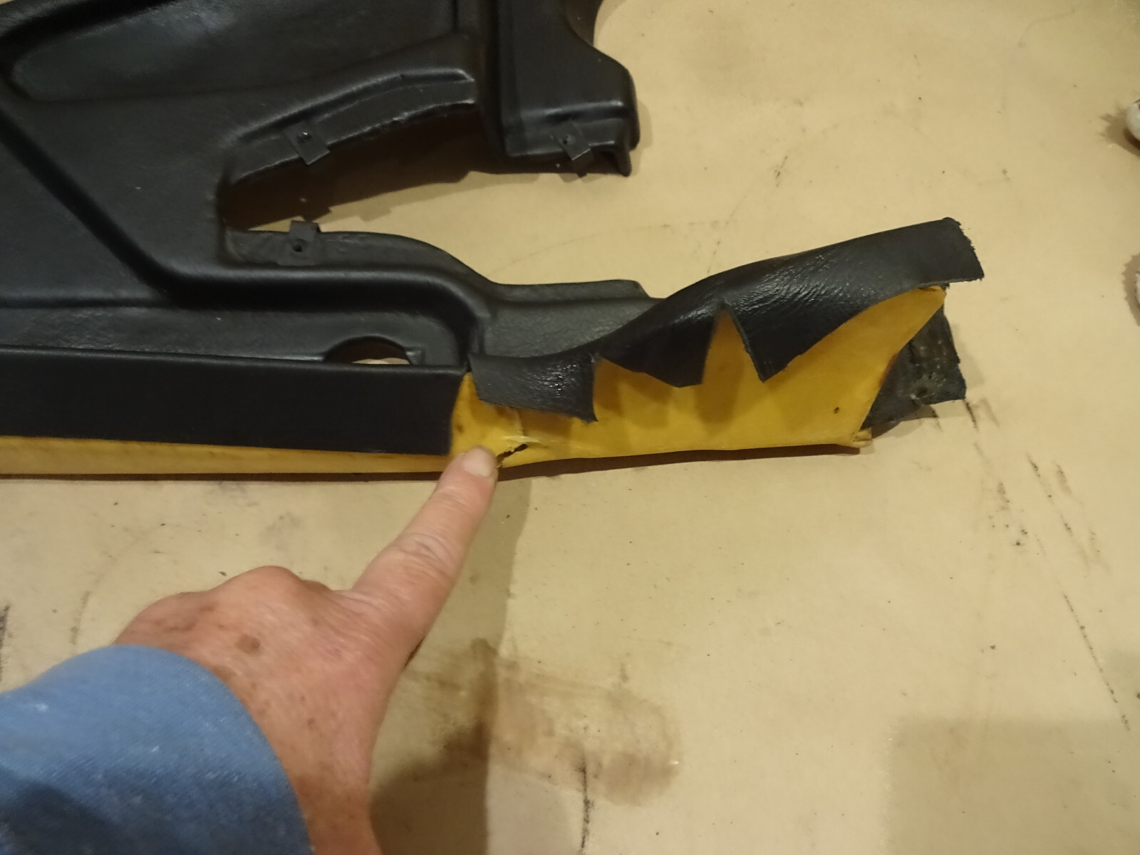 Ferrari 355 Spider- RH Rear Side Interior Trim Panel- P/N 64412000