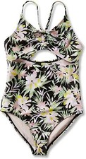 Volcom 273082 Girls On Tropic One Piece Bathing Swim Suit