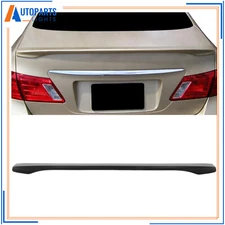 For 2007-2012 Lexus ES350 Sedan ABS Plastic Matte Black Rear Trunk Spoiler Lip