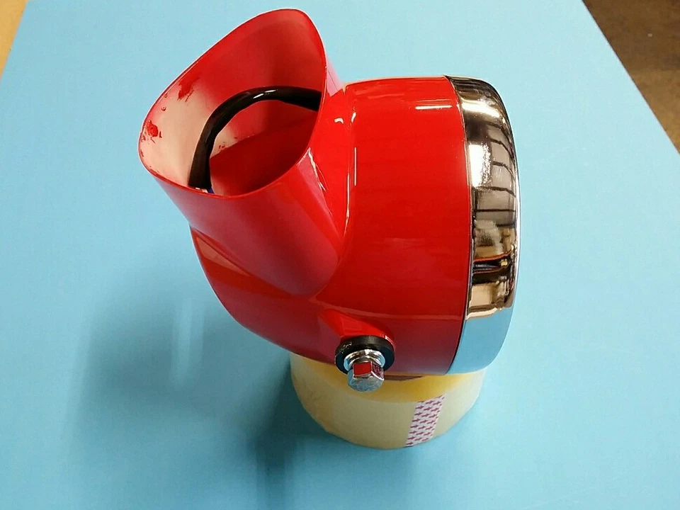 Honda s90 cl90 (solo ct90 1969) luz de cabeza y carcasa cubo (pha67doRED) #1 Foto 3 de 4