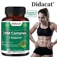 DIM Complex + Bioperine Supplement - Balance Hormone Support Prostate Health