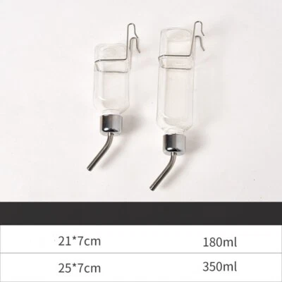 Sensational Small Pet Dog Cat Rabbit Automatic Drinking Bottle-180 ml or 350 ml