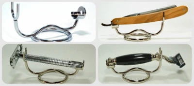 HANS BAIER Ständer Halterung f. Rasierer Rasierhobel Systemrasierer Rasiermesser