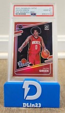 2021 PANINI OPTIC JALEN GREEN THE ROOKIES RED RC #27/99 #2 PSA 10 LOW POP