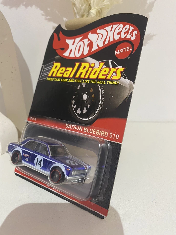 Very Low#112 HOT WHEELS RLC Datsun Bluebird 510 Real Riders Series 14 - Image 3 of 4