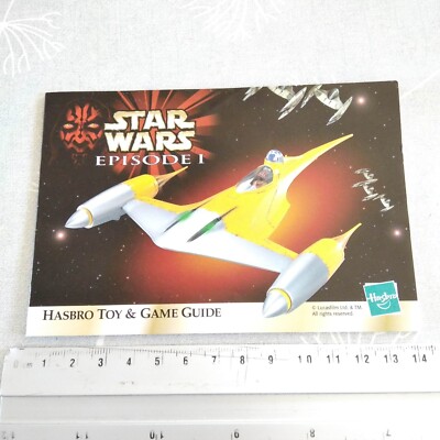 STAR WARS Actionfigur - Episode 1 - Hasbro 1999 - Katalog / Booklet
