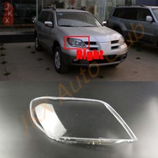 Cubierta de lente transparente para faros laterales derechos para Mitsubishi Outlander 2004-06 x