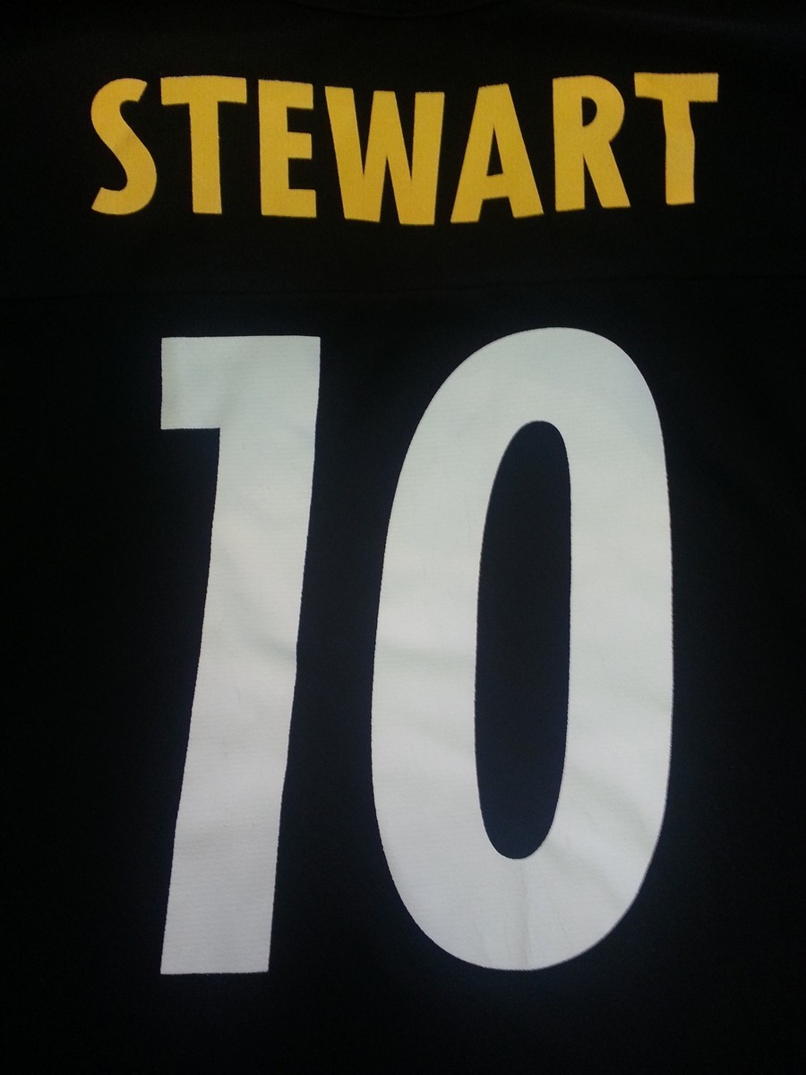 Kordell Stewart Pittsburgh Steelers Logo 7 football jersey men sz