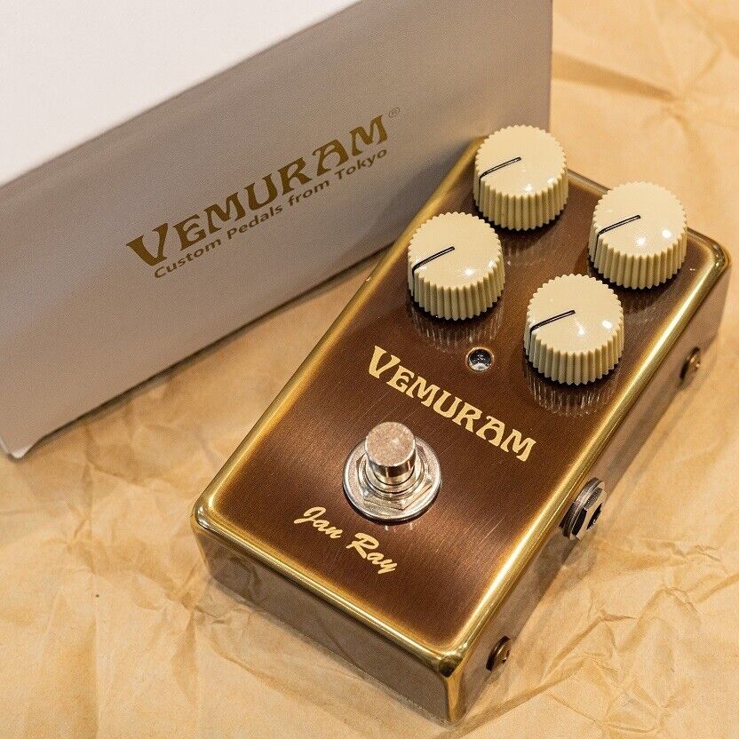 VEMURAM Jan Ray Overdrive Booster Guitar Effect Pedal New unused