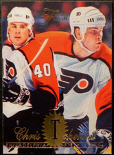 1994-95 94/95 Fleer Flair #132 Chris Therien Philadelphia Flyers