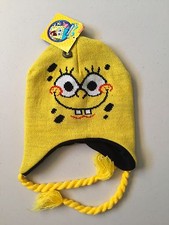 SPONGE BOB SQUARE PANTS Beanie Winter Hat Boys / Girls OSFM