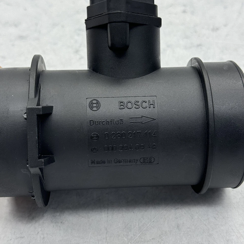 Sensor de flujo de masa de aire Bosch MAF para Mercedes-Benz C230 SLK230 0280217114 Foto 3 de 4