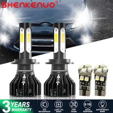 FOR Ford Fiesta Mk 7 Zetec S ST Pair Upgrade H7 LED Headlight Bulbs Kit 6000K
