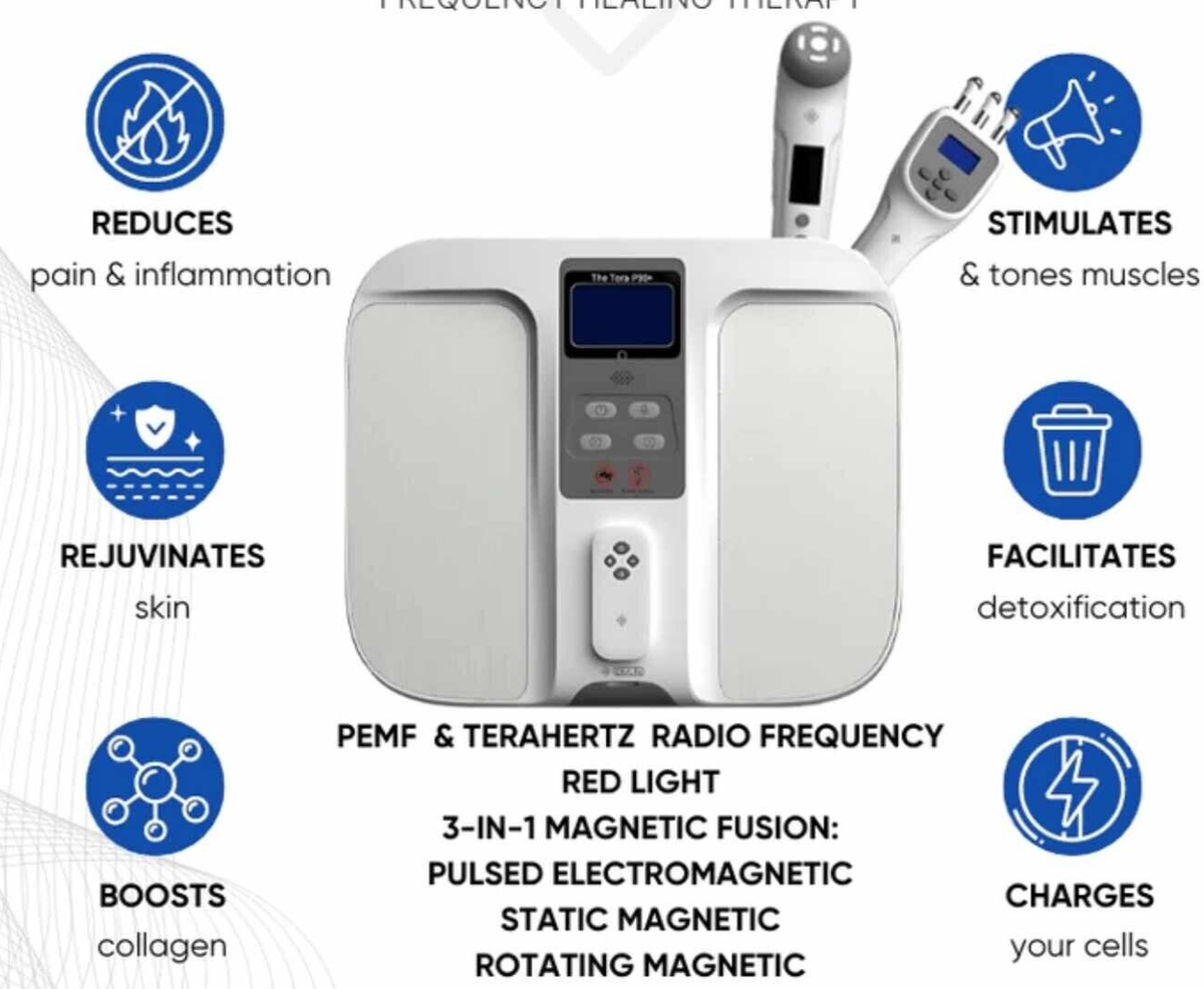 【TK】　【美品】OlyLife THz Tera-P90 Thz Tera P90 - Olylife - PEMF Therapy Device to Boost Your