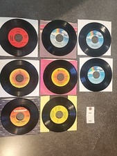 Lot of (8) Barbra Mandrell Vinylrecords 45-Various labels #960