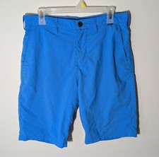 Hurley / Nike Dri Fit Men's Hybrid Shorts Blue Size 30 Swim Golf Walk
