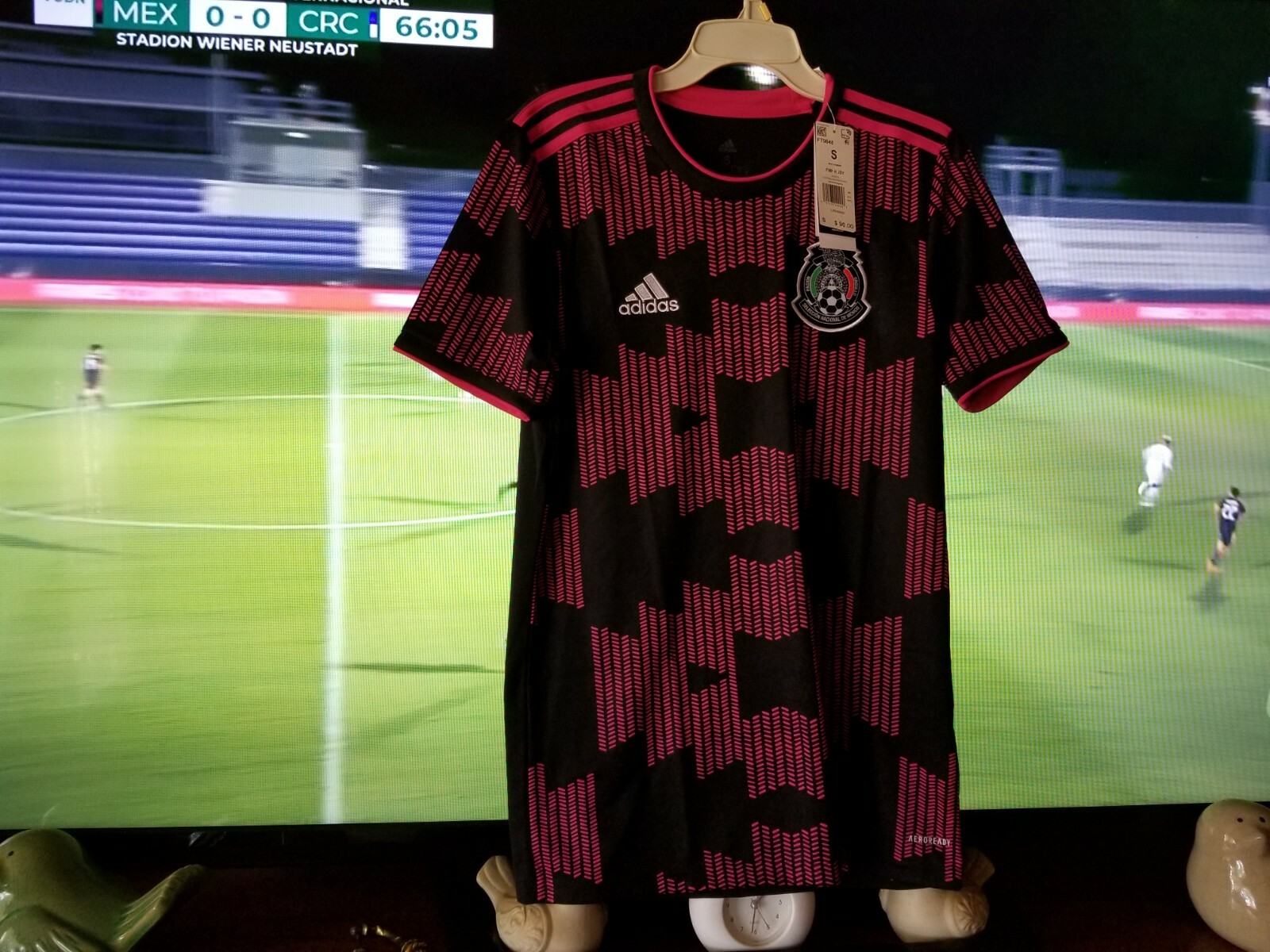 Camiseta México Nueva Adidas ORIGINAL Varias Medidas Pequeña,$65