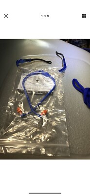 JSP Mega Plug / Ohrstöpsel / Semi Aural + 5 Schutzbrillen 10 Ohrstöpsel