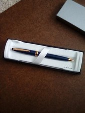 Cross Radiance 0.5mm Pencil Navy Blue  Gold New In Box 803-2 Made In Japan