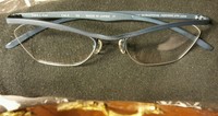 Morgenthal Frederics Col. 4 53 Made Japan 140 Titanium Eyeglasses Twill Morgenthal Frederics Col. 4 53 Made Japan 140 Titanium Eyeglasses Twill