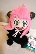 Total Anime Spy x Family ANYA FORGER Plush 8" Stuffed Doll Round1 Prize New