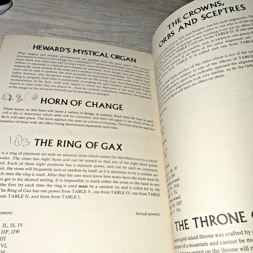 AD&D 1976 1st Ed Eldritch Wizardry Supplement III Ancient & Powerful Magic VTG - Picture 9 of 10