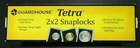 25 Guardhouse 2x2 Tetra Plastic Snaplocks 1/2 Ounce Gold Eagle Coin Holders