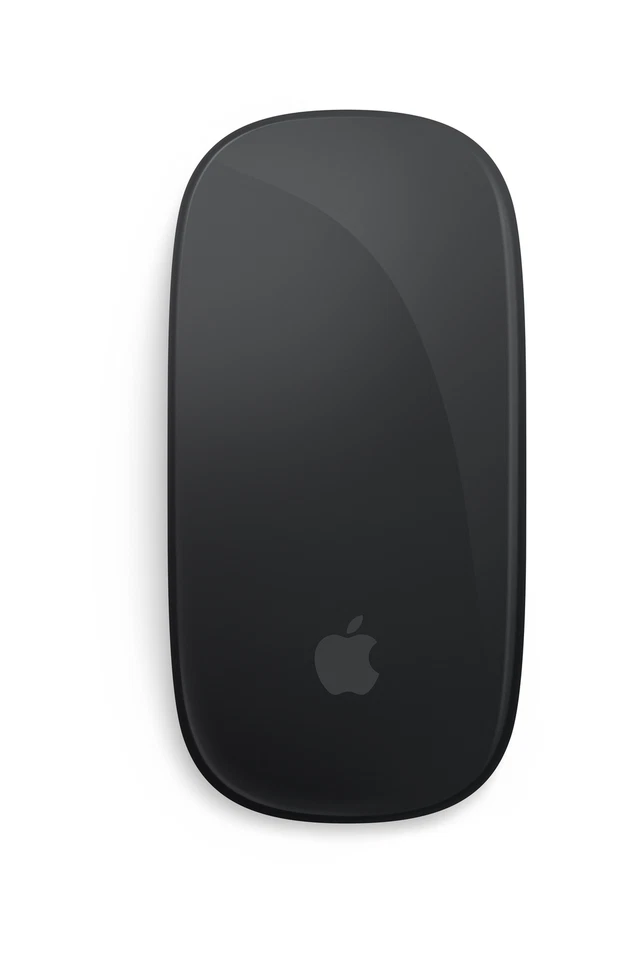 Apple Magic Mouse Schwarz - Multi-Touch - kabellos