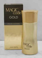 MAGIC CODE GOLD Men's Cologne 3.4 Oz EDT Spray