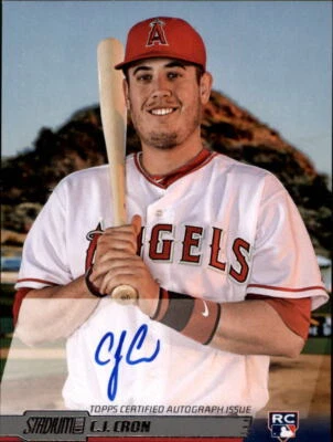 B3654- 2014 Stadium Club Autographes # Scaccr c. J. Cron Auto - Nm-Mt - Photo 1/2