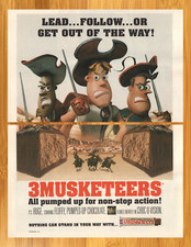 1999 3 Musketeers Chocolate Candy Bar Vintage Print Ad/Poster Authentic Pop Art