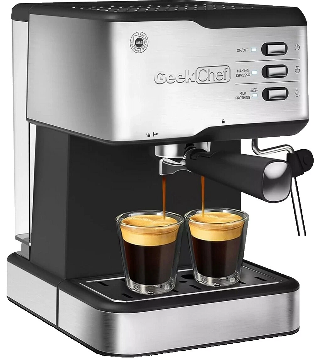 Black Espresso & Cappuccino Machines