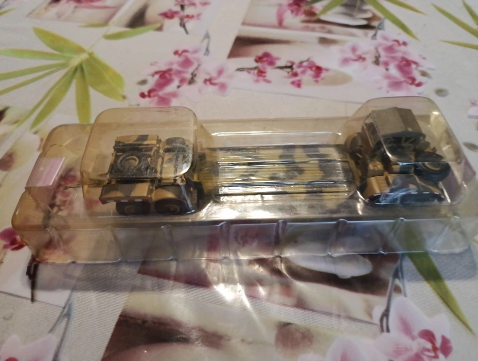 éch: 1/72. Kdo 01 et 04 de la collection Altaya  - CDC - Tracteur + Remorque   - Photo 3/4