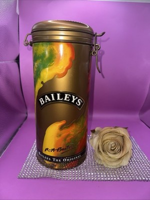 Vintage Bailey s Tin w/Hinged Lid & Clasp (1995) EMPTY