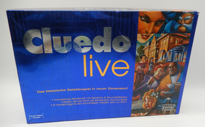 Cluedo Live Parker Detektivspiel interaktivem Brettspiel komplett funktioniert