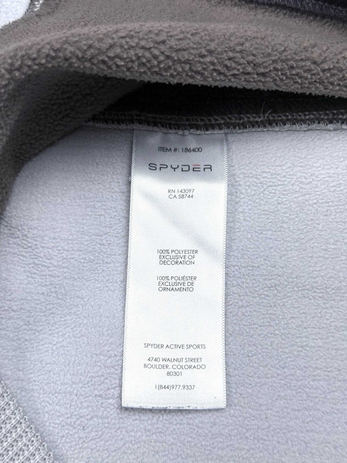 Spyder Active Quarter Zip Pullover Long Sleeve Sw… - image 9