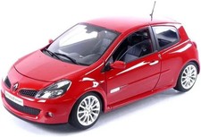 Brand New NOREV 1/18 Renault Clio RS 06 Toro Red Diecast Miniature Car 185252 [S