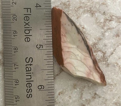 Imperial Jasper Fancy Pear Pre Cut 18.3grams 59x22x12-8mm 2.3x0.9x.5-.3''