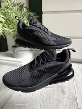 Nike Air Max React 270 Junior Trainers Black UK 5.5 EU 38.5 New