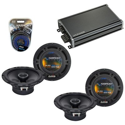 Fits Infiniti G35 (sedan) 03-06 Speaker Upgrade Harmony (2) R65 & CXA360.4 Amp