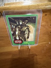 1977 Topps Star Wars Series 4 C-3PO Golden Rod Error #207 VG/EX