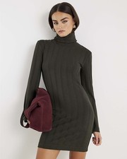River Island Womens Mini Dress in Green Size M