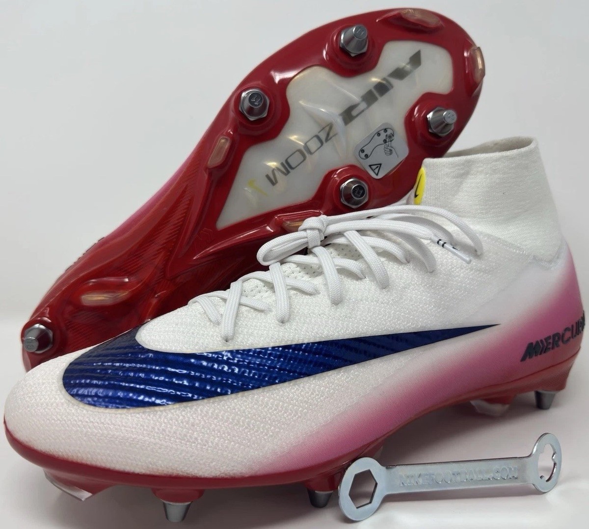 Nike Mercurial Superfly 10 Elite SG Fear Nothing PE White/Blue/Red