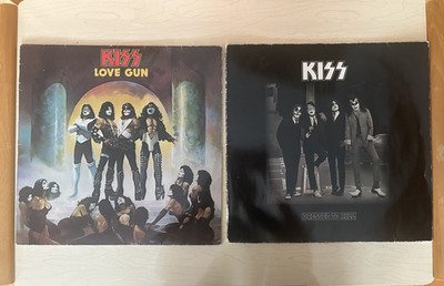 KISS   Love Gun & Dressed To Kill | 2 LP Vinyl Schallplatten | Rock | Original