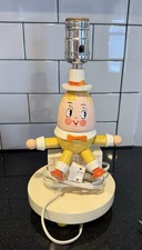Vintage 1978 Humpty Dumpty Nursery Rhyme Lamp
