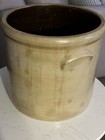 Stoneware crock with cobalt blue '2' decoration by Red Wing Pottery — photo 8