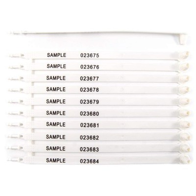 100 Plastic Security Seals for Truck Trailer - Numbered, Container, Load Seal...